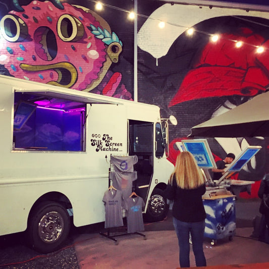 Screen Printing Event Truck Fleet