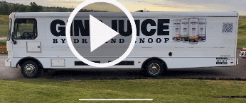 A mobile marketing bus with AR, augmented reality programmed in the bus graphics for a multi-city, Nationwide marketing campaign for a popular drink beverage company.