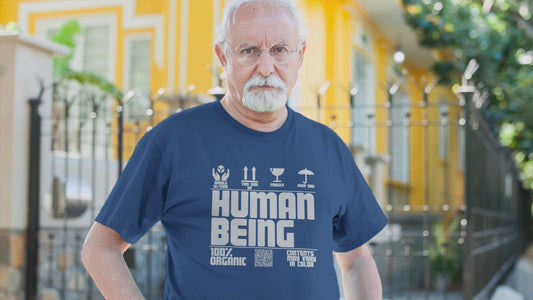 Human Being T-shirt 🙋🏽♂️ Global Shipping Label