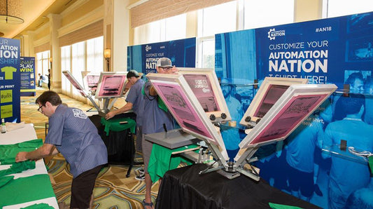 Why Live Onsite Event Screen Printing Works for Your Brand