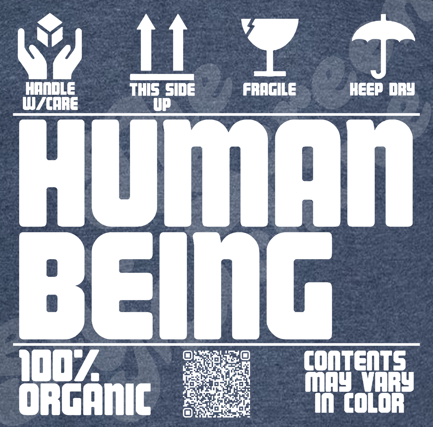 Human Being T-shirt 🙋🏽‍♂️ Global Shipping Label