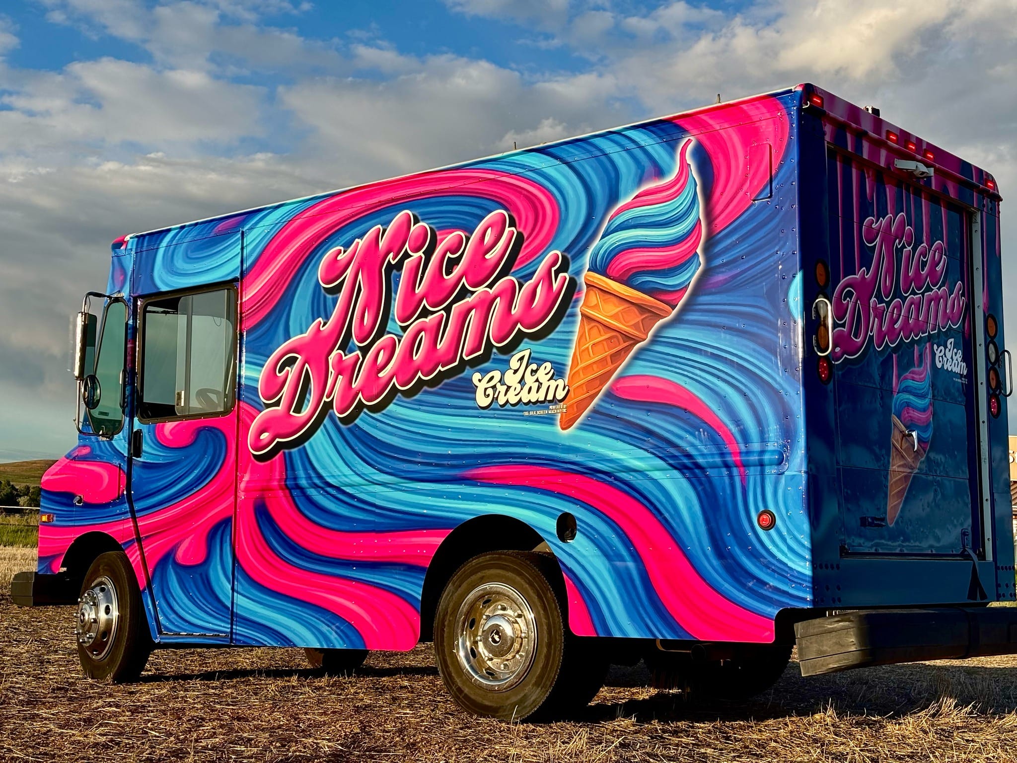 Nice Dreams — The Curbside Pop-Up - The Silk Screen Machine