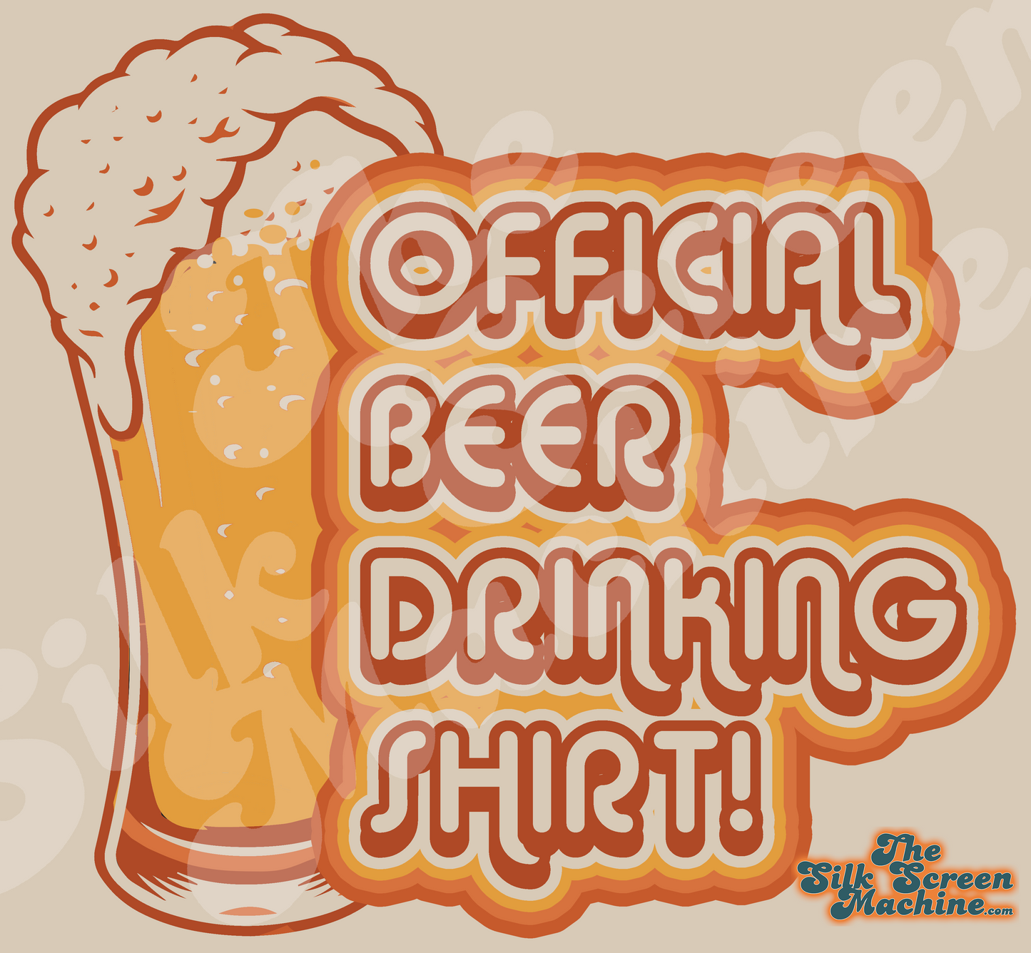 Official Beer 🍺 Drinking Shirt